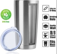 590ml 20oz 不銹鋼雙層連蓋保溫杯  rteckp 590ml 20oz Stainless Steel Double Wall Thermo Tumbler with Lid 保温杯 保温壺 真空杯 熱水壺 保暖杯 茶隔杯 保暖樽 熱水瓶 thermos bottle Vacuum Cup 冷熱兩用 熱水樽 thermos cup Thermos mug Thermos Tumbler