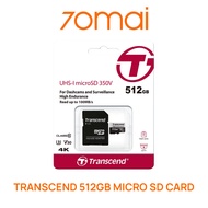 Transcend 512GB High Endurance Micro SD Card | Compatible to A800SE & X800-2 Only