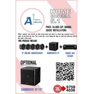 HOME CINEMA 5.1 PACKAGE 1