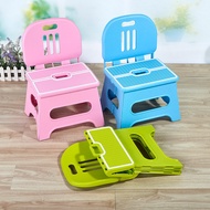 LdgXinxin Thickened Plastic Armchair Foldable Household Outdoor Adult and Children Small Chair Portable Creative Bench X