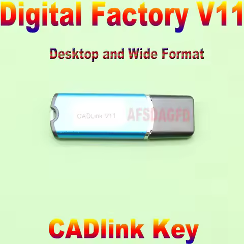 CADlink 11 Cadlink Digital Factory V11 DTF Software RIP Dongle Usb For Epson 8550 L1800 4900 7890 98