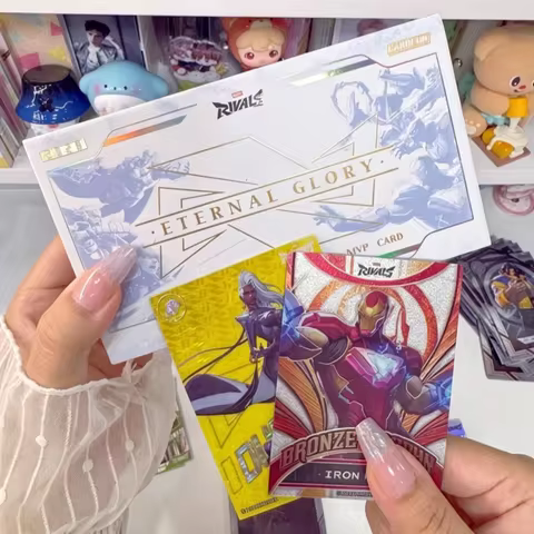 Genuine Marvel Rivals Eternal Glory Series peripheral Collection Card Spiderman Iron Comic Collector
