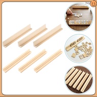 6Pcs Wooden Domino Holders Reusable Domino Trays Domino Racks Domino Support Stands huyisheng