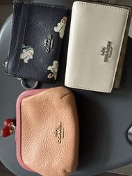 Coach 卡片套、短夾、零錢包