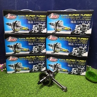 RACING CRANKSHAFT IKK TURBO SR2 FORGED ROD LC135 4S 5S Y15ZR Y125Z RXZ (JET 2MM / 4MM) ROD 100MM