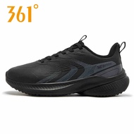 361 Degree Running Shoes Spring 2025 New Leather Surface Lightweight Shock Absorption Casual Hiking 