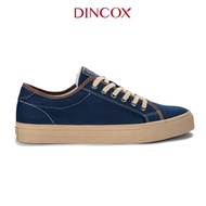 Giày Sneaker Vải Canvas Nam Nữ E12 Dark Navy Chính Hãng Dincox
