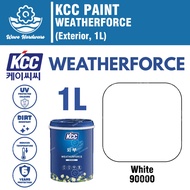 KCC PAINT Weatherforce (90000 [White], Exterior Paint, 1L)