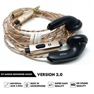 DIY Earbuds Sennheiser MX500 With Mic Version 2.0 High Quality Earphone