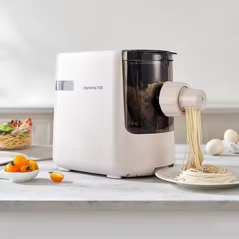 Joyoung M30 Automatic Electric Noodle Maker - Home Use, 11 Molds for Dumpling Skin & Intelligent Dou