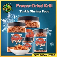 PREMIUM DRY KRILL TURTLE FOOD SHRIMP FOOD FREEZE DRIED SHRIMP TURTLE FEED MAKANAN KURA KURA UDANG KE