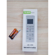 LG SPLIT TYPE AIRCON REMOTE