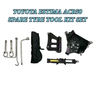 Car Jack Spare Tyre Tools Kits Toyota Estima Previa ACR50 Spare Tyre Tools Kits / Tool Kit Set With 