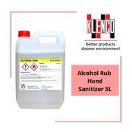 KLENCO Alcohol Rub Sanitizer 5L (KKM APPROVED)