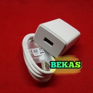 Charger Oppo Bekas 1A 5W Bawaan Hp Usb Micro A35 A37 A37F A71 Oppo A3S