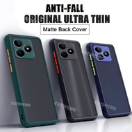 Realme C63 2024 Transparent Matte Casing for Realme C63 4G RealmeC63 C 63 63C NFC 4G 5G 2024 Shockpr