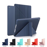 Case  iPad 9.7 2017 2018 A1822 A188 Flip Cover PU Leather full protect Soft Silicone Skin casing