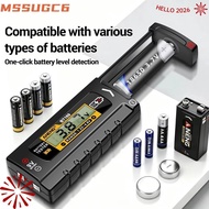 IMSSUG Battery Level Detector, Button Cell Check Diagnostics Tool Digital Battery Tester, Universal 