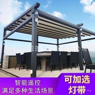 [Discount Store] Retractable Awning Electric Canopy Outdoor Folding Canopy Smart Canopy Canopy Elect