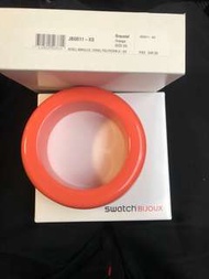 swatch  orange bracelet