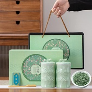 2024 New Tea Biluochun Tea Green Tea Gift Box High-end Gift Elder Leaders New Year's Day Gift2024新茶碧螺春茶叶绿茶叶礼盒装高档礼长辈领导过年节日礼2024.5.15