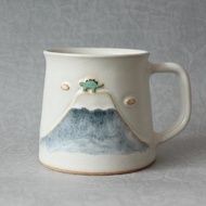恐龍版 富士山咖啡杯