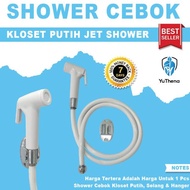 PUTIH Shower Bidet jet shower toilet Spray Bidet White NM Good