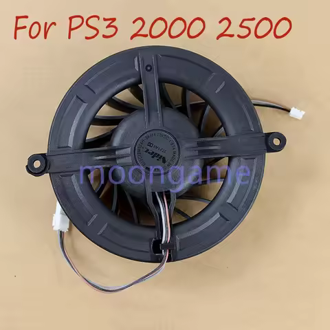 1pc Cooling Fan For Sony Playstation 3 PS3 2000 2500 17 Blades Cooler