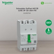 Schneider GoPact MCCB 125E 3P 3D 16A FIX - G12E3F16