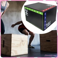 [ChiwanjicdMY] Plyometric Jump Box Equipment Jumping Exercise Box Jumping Agility Box