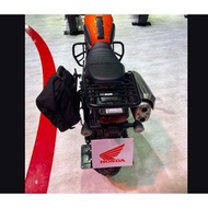 กระเป๋าข้างพร้อมแรค ข้างซ้าย สีดำ  honda H2C CL300 CL500 SINGLE SIDE BAG & SIDERACK BLACK