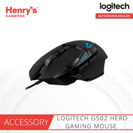 LOGITECH G502 HERO WIRED GAMING MOUSE  - HENRYS CAMERAS