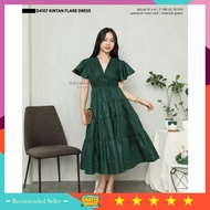Women's Clothing CHRISTMAS DRESS Eid CHRISTMAS Kondangan / Macadamia House - D4107 Kintan Flare DRES
