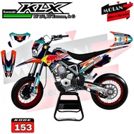 Decal Sticker Striping Variasi Fullbody KLX BF 150 - KLX BF Extreme - KLX BF SE & Decal KLX G 150 -