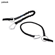 yuksok Strong Safety Lanyard Anti-Falling Rope  with Clip  Harness Fall-Arrest Strap