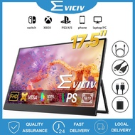 EVICIV Portable Monitor 17.5 inch External Monitor 1200P HDR PC Gameing Monitor For Switch PS4 Phone