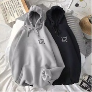 IC88 Hoodie Jumper Sweater Hodie Wanita Pria Planet Hoodie Couple Pasangan Kekinian Bahan Fleece Teb