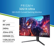 PRISM+ 32G1X Ultra | 32'' 4K UHD QD-OLED 240Hz Curved Gaming Monitor