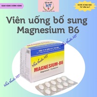 Magnesium B6 pills - Supplementing Magnesium and Vitamin B6 to help reduce stress, headaches, and in