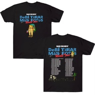 Bad Bunny Debí Tirar Más Fotos World Tour 2026 T Shirt Rapper Bad Bunny Cotton Tee Men Women Hip Hop