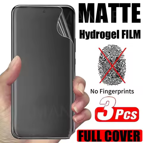 3Pcs Matte Hydrogel Film On the Screen Protector For Realme 8 GT 2 Pro 6 7 Screen Protector For Real