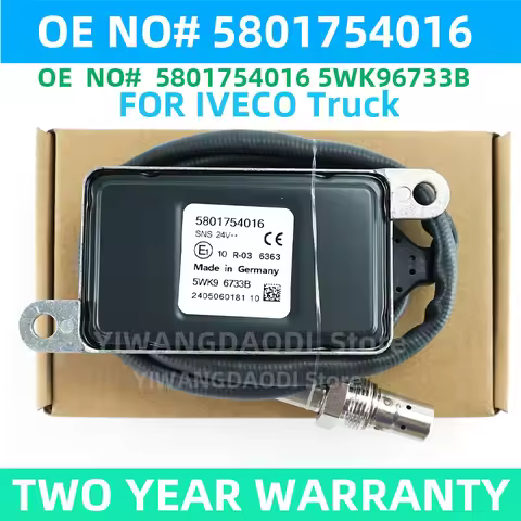 5801754016 5WK9 6733 5WK96733B 5WK96733A 5WK9 6733A Nitrogen Oxygen Sensor 24V For IVECO Trucks Nox 