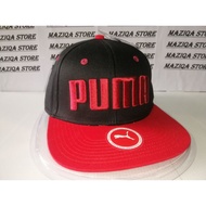 SNAPBACK CAP PUMA ORIGINAL 💯READY STOCK 💯 CAP PUMA MERAH HITAM DAN COVER CAP