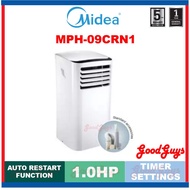 MIDEA MPH-09CRN1 / MPF-09CRN1 1.0HP PORTABLE AIR CONDITIONER (R410A) [MPH09CRN1 / MPF09CRN1]