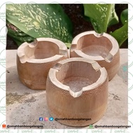 Craft Bamboo Ashtray, Small Bamboo Ashtray 5-7 cm, Traditional Bamboo Ashtray, Simple Bamboo Ashtray, Minimalist Bamboo Ashtray