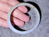 天然翡翠 A玉 手鈪 玉鐲 紫 + 黃 貴妃