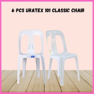 6 PCS URATEX 101 CLASSIC CHAIR / 6PCS URATEX 101 CHAIR / URATEX CHAIR / MONOBLOCK CHAIR / CLASSIC CHAIR / UPUAN / SET OF 6PCS CHAIR / DINING CHAIR