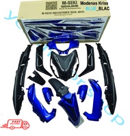 MODENAS KRISS MR 2 MR2 110 COVER SET BODY COVER SET COVERSET BLUE RED YELLOW BLACK OEM BIRU MERAH KU
