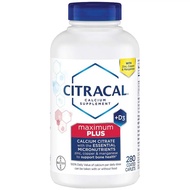 Citracal – 檸檬酸鈣 650毫克 + 維他命D3 1000IU 280片