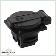 SOURCE AC 250V 16A German Standard Power Outlet Single Plug Waterproof Wall Socket